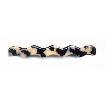 France Luxe - Wavy Long Barrette - Ivory Tokyo