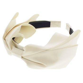 SBNY Accessories - Couture - Heather - Satin Bow Headband - Champagne