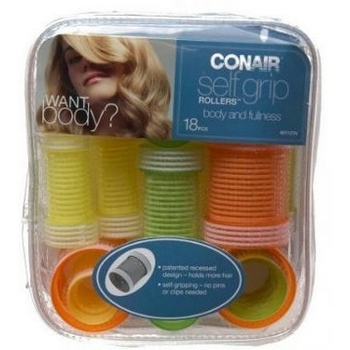 Conair - Self Grip Rollers - 18 Pack Assorted 3 Sizes