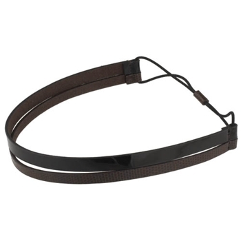 Evita Peroni - Rosette Soft Band - Chestnut