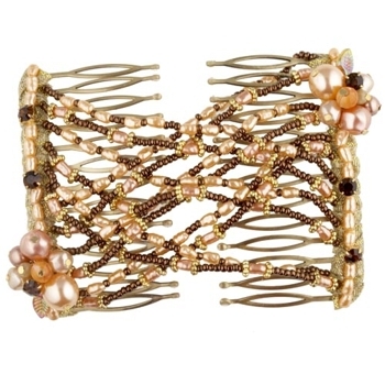 Evita Peroni - Evian Double Comb - Smoked Topaz