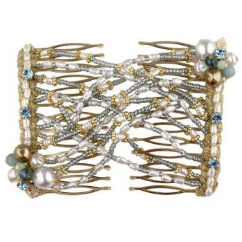 Evita Peroni - Evian Double Comb - Aquamarine (1)