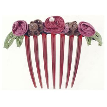 Evita Peroni - Rutilla French Comb - Ruby Red Wine (1)