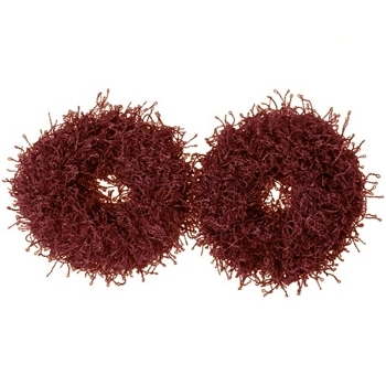 Evita Peroni - Meg Twist (Set of 2) - Burgundy - Classic Collection