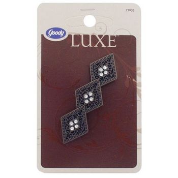 Goody - Luxe - Antique Diamond Autoclasp Barrette - Copper (1)