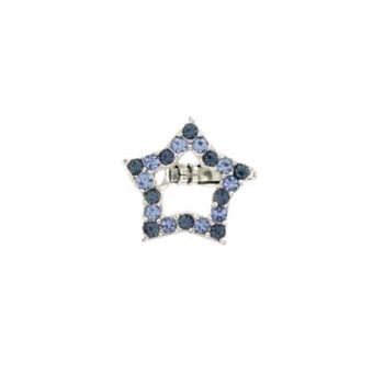 Evita Peroni - Jill Snap In Clip - Light Sapphire (1)