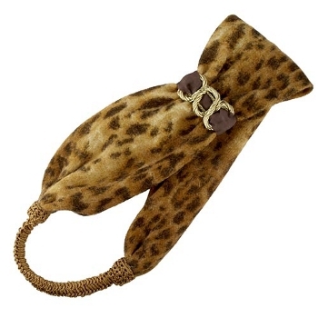 Evita Peroni - Hallie Soft Band - Unique Cheetah & Camo Print