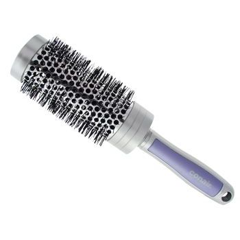 Conair Accessories - Leatherettes - Large Round Bristle Brush - Lavender (1)