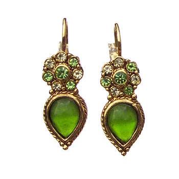 Evita Peroni - Halina Earrings - Peridot