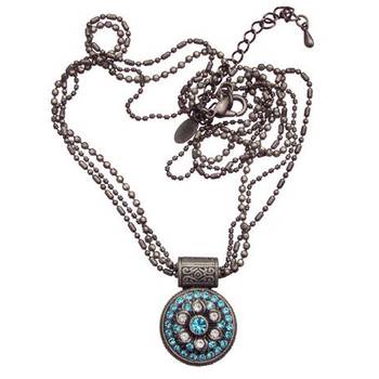 Evita Peroni - Yvette Necklace - Lt. Sapphire