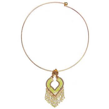 Evita Peroni - Georgia Necklace - Peridot