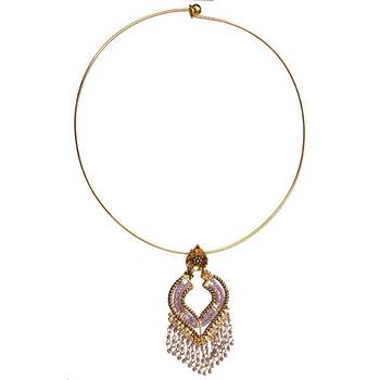 Evita Peroni - Georgia Necklace - Amethyst