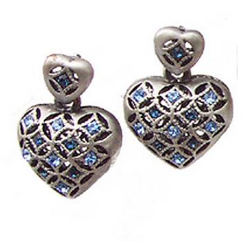 Evita Peroni - Lauren Earrings - Sapphire