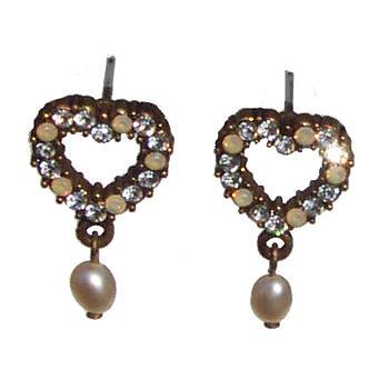 Evita Peroni - Stella Earrings - Crystal