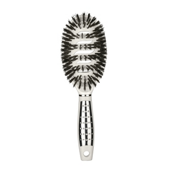 Conair Accessories - Infinit Nano Silver - Mixed Boar Vented Cushion Brush