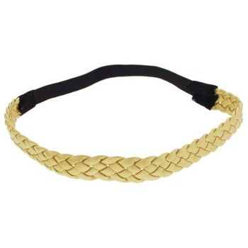 SBNY Accessories - Golden Roman Weave Stretch Headband