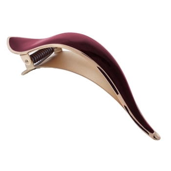 Ficcare - Maximas Border Clip - Burgundy Red - Large (1)
