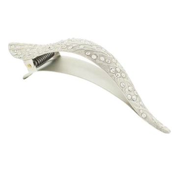 Ficcare - Maximas Primavera Clip - Glittery Silver - Large (1)