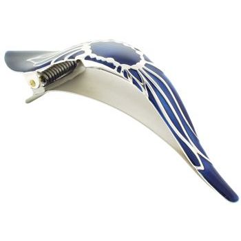 Ficcare - Maximas Lotus Jewel Clip - Sapphire w/Silver - Large (1)