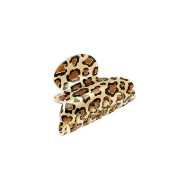 France Luxe - Mini Couture Jaw Clip - Leopard (1)