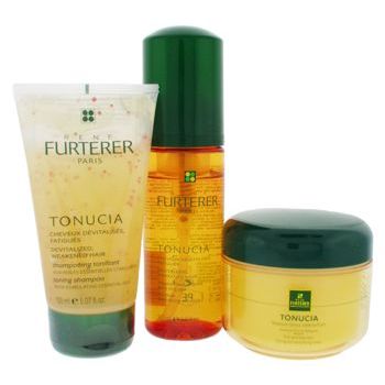 Rene Furterer - Tonucia Fortify & Densify Hair Kit For Lifeless, Weakened Hair - 3 Step Kit