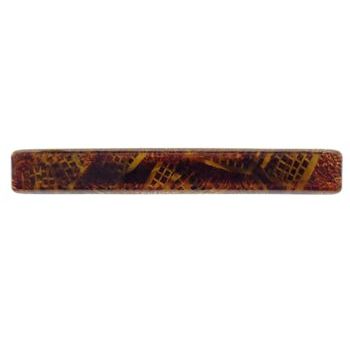 France Luxe - Eva Short Slide Barrette - Amber (1)