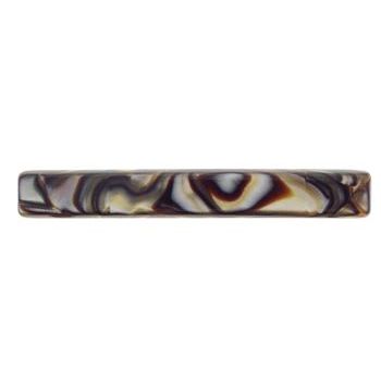 France Luxe - Eva Short Slide Barrette - Onyx (1)