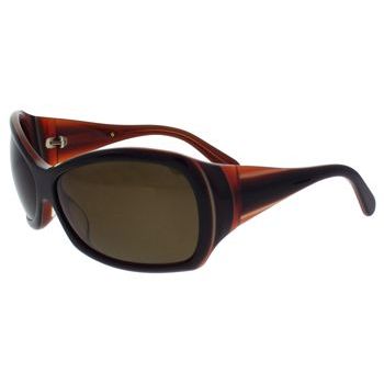 NYS Sunglasses - Elite Collection - Kate Spade Inspired Retro Sunglasses - Chocolate and Dark Honey