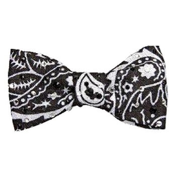 Tarina Tarantino - Dusty Rosaline - Ingalls - Bandana Bow Anywhere Clip - Black Bart