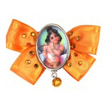 Tarina Tarantino - Bambino - Krishna Cameo Bow Anywhere Clip - Orange