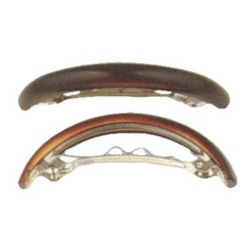 Camila - Thin Curved Barrette - Tortoise