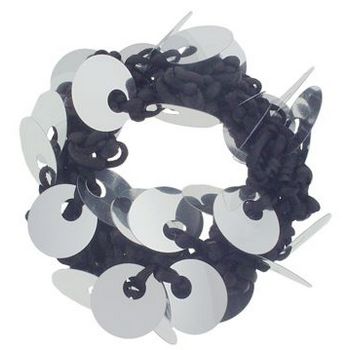 Imagine Me! - Satin Spangle Twist - Black /w Silver (1)