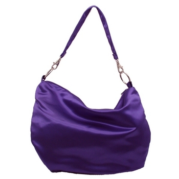 Amici Accessories - Purple Satin Hobo