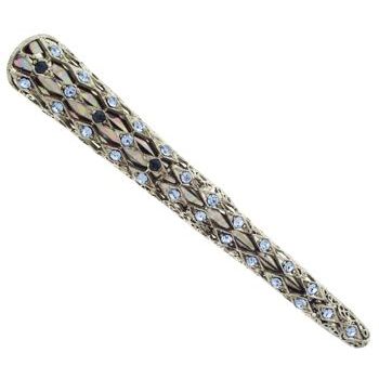 Karen Marie - Argyle Crystal Jaw - Sapphire (1)