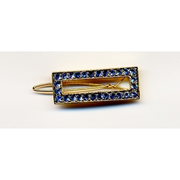 Rhinestone inchArt Decoinch Hair Buckle - Blue