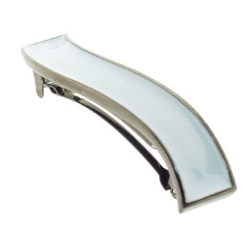 Fred & Lola - Enamel Wave Barrette (1) - Powder Blue