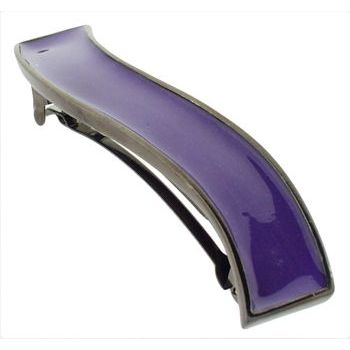 Fred & Lola - Enamel Wave Barrette (1) - Purple