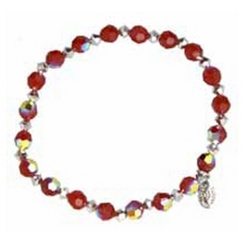 Tarina Tarantino - Topkapi - Alchemy - Swarovski Crystal Stretch Bracelet - Spice