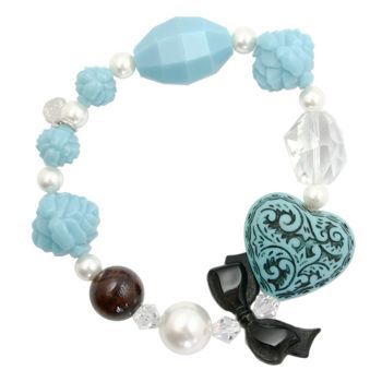 Tarina Tarantino - Victorian Navajo Multibead Bracelet - Turquoise