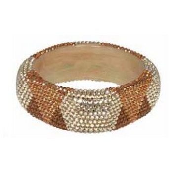 Tarina Tarantino - Topkapi - Royal Armill - Paved Swarovski Crystal Squared Bangle