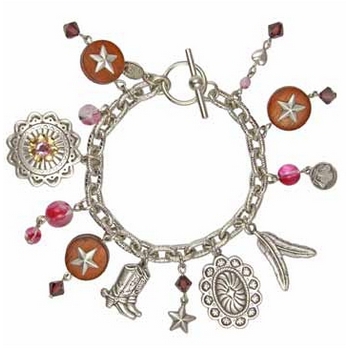 Tarina Tarantino - Dusty Rosaline - Get Along Little Doggies - Charm Bracelet