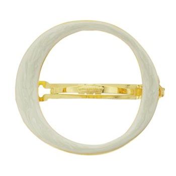 Ficcare - O Design Barrette - Honey Marble (1)