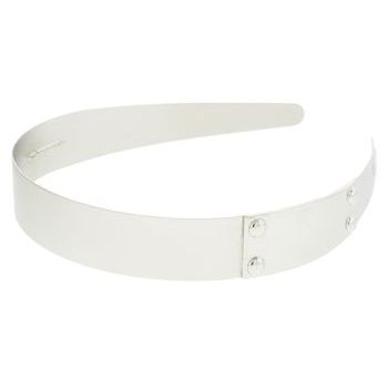 Ficcare - Rock Star I Collection Headband - Silver Matte (1)