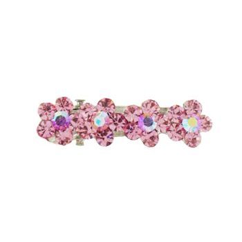 Karen Marie - Small Flower Clip - Pink (1)