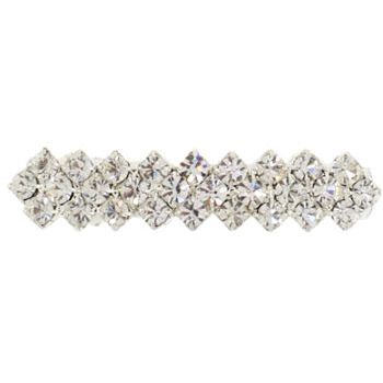 Karen Marie - Bridal Collection - Petite Crystal ZigZag Barrette (1)