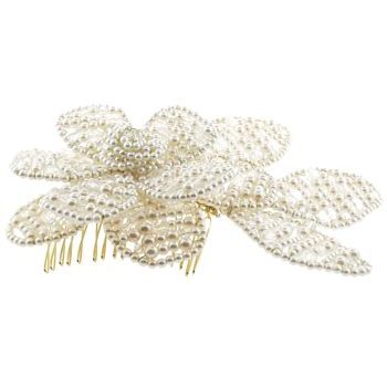 Balu - Pearl Flower Hair Comb (1)