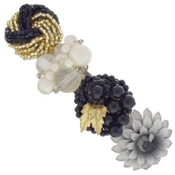 Lenora Dame - Vintage Barrette - Vintage Black - Design #3