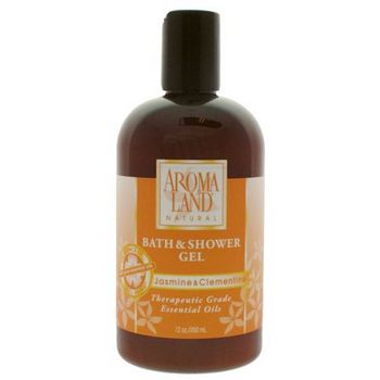 AROMALAND - Bath & Shower Gel - Jasmine & Clementine 12 oz (350ml)