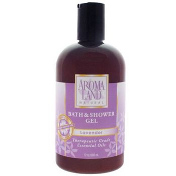 AROMALAND - Bath & Shower Gel - Lavender 12 oz (350ml)