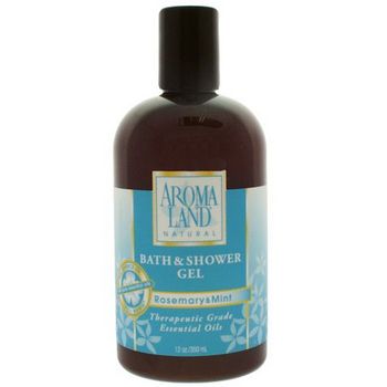 AROMALAND - Bath & Shower Gel - Rosemary & Mint 12 oz (350ml)